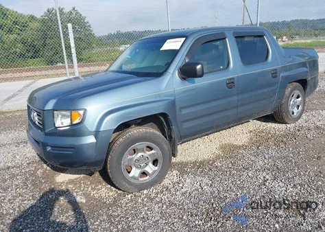 2007 Honda Ridgeline Rt from USA, damaged, VIN 2HJYK16267H514514